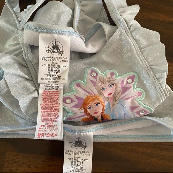 Disney Swim Disney Store Sparkles Bikini Frozen Poshmark